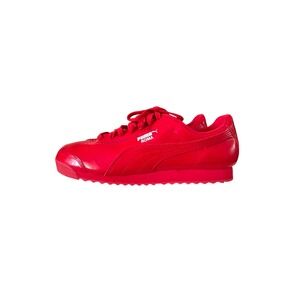 Puma Roma Basic Red Glossy Low Top Sneakers Mens 13 361796 03